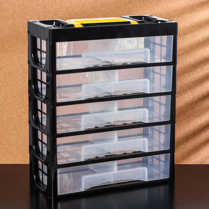 Мультибокс 5 секций "Профи", цвет синий