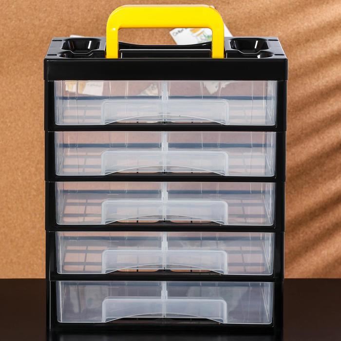 Мультибокс 5 секций "Профи", цвет синий