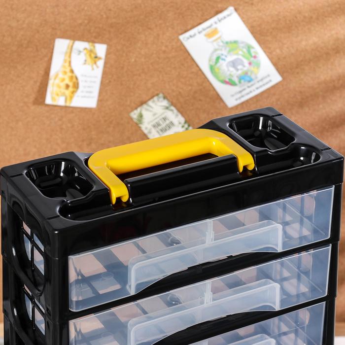 Мультибокс 5 секций "Профи", цвет синий