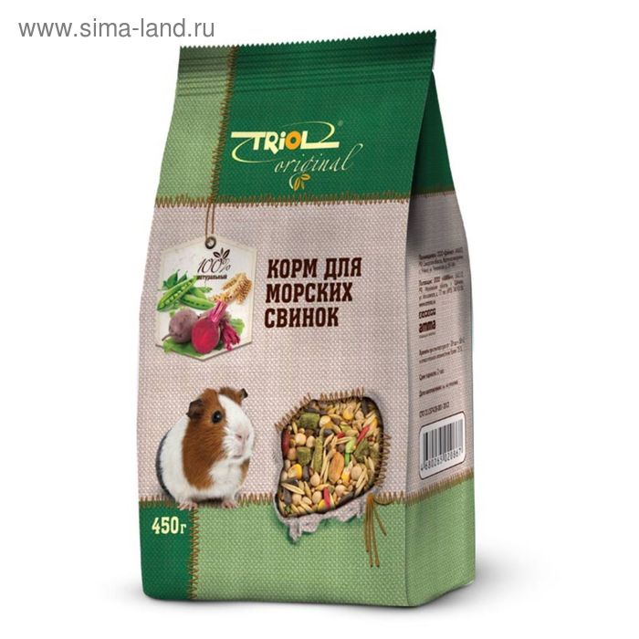 

Корм Triol для морских свинок, 450 г