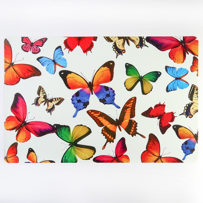 Салфетка кухонная "Бабочки" 42х27 см
