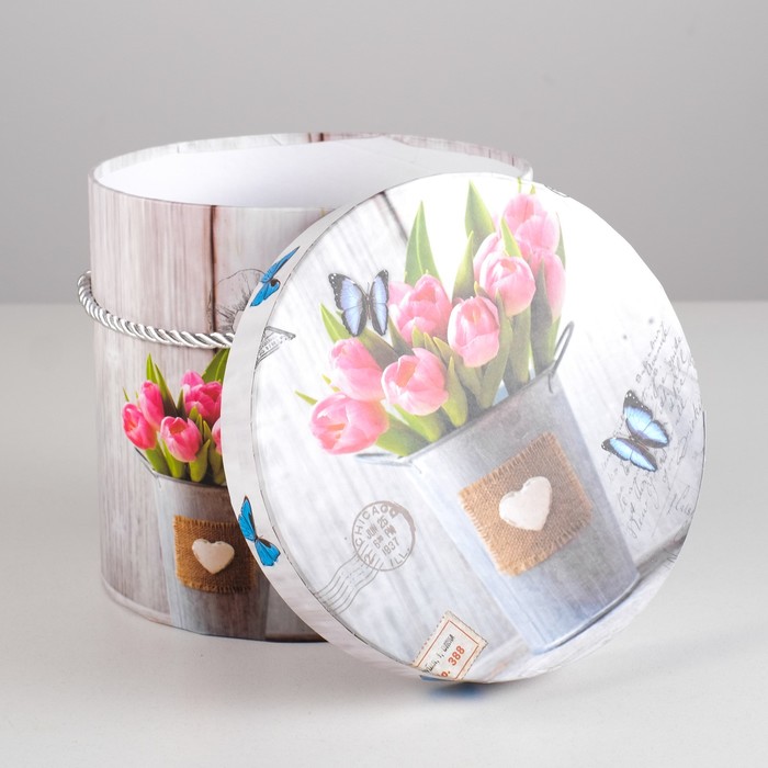 Набор коробок 3в1, 23 х 23 х 20 - 15 х 15 х 15 см