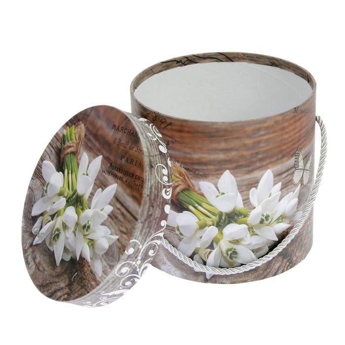 Набор коробок 3в1, 23 х 23 х 20 - 15 х 15 х 15 см