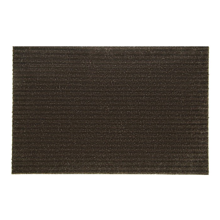 Коврик влаговпитывающий, без подложки, цвет коричневый