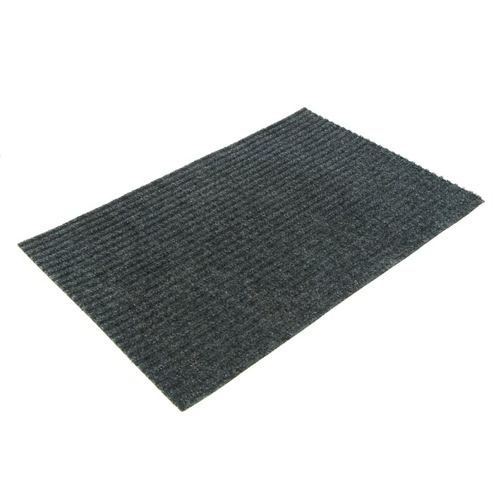 Коврик влаговпитывающий, без подложки, цвет серый