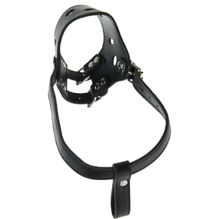 Намордник из прессованной кожи регулируемый, 3 (ОМ 21-36 см, ДН 6,8 см), микс