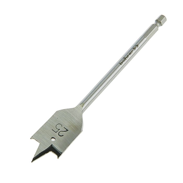 Сверло по дереву Bohrer, перовое, 25 х 152 мм