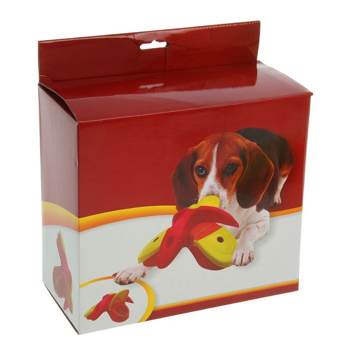 Интеллектуальная игрушка для сухого корма "Загадка" с 3 отсеками