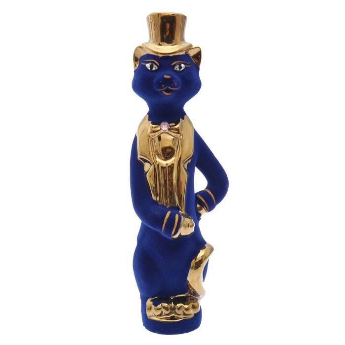 Копилка "Кавалер" малый, булат, кобальт