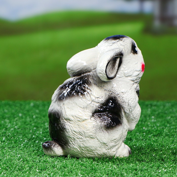 Садовая фигура "Заяц стоит" 12x15 см