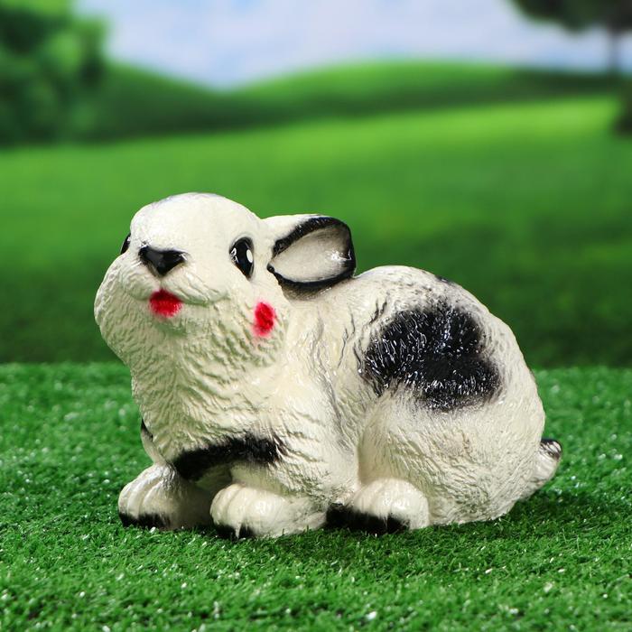 Садовая фигура "Заяц сидит" 18x13 см