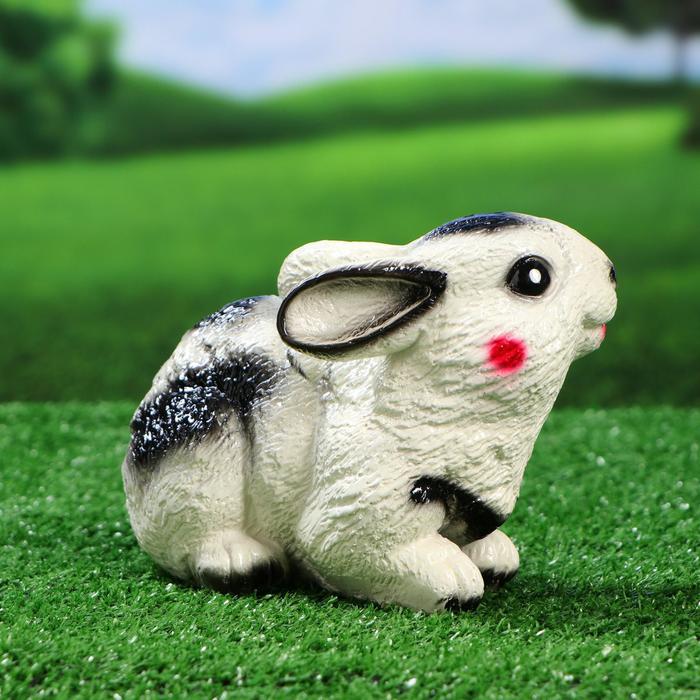 Садовая фигура "Заяц сидит" 18x13 см