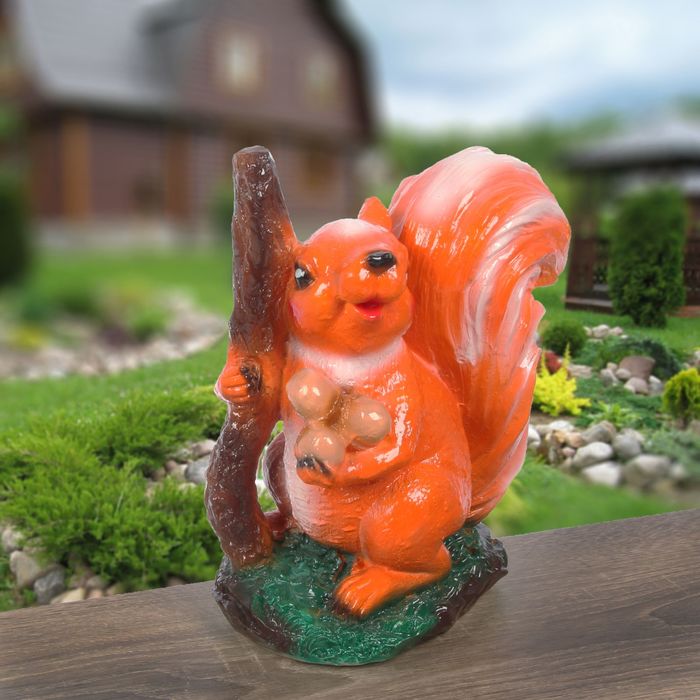 Садовая фигура "Белка" 20x23 см