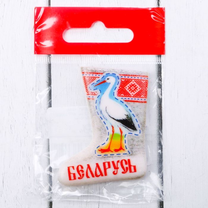 Магнит в форме валенка «Беларусь»