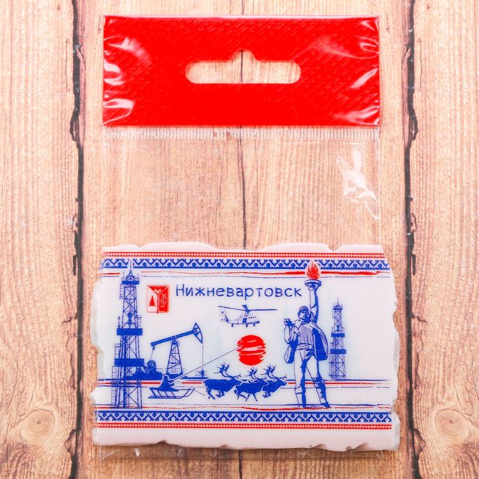 Магнит в форме фрески «Нижневартовск»