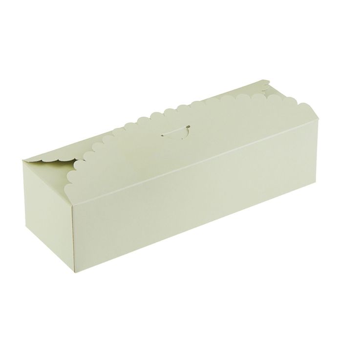 Коробка для сладостей 21 х 7 х 5,5 см, ванильный