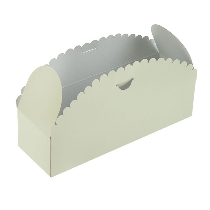 Коробка для сладостей 21 х 7 х 5,5 см, ванильный