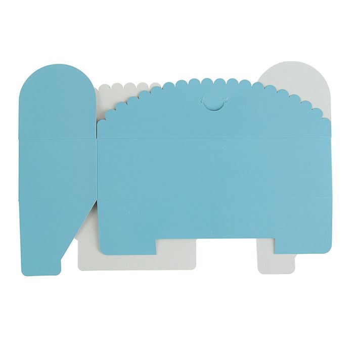 Коробка для сладостей 21 х 7 х 5,5 см, лазурно-серый