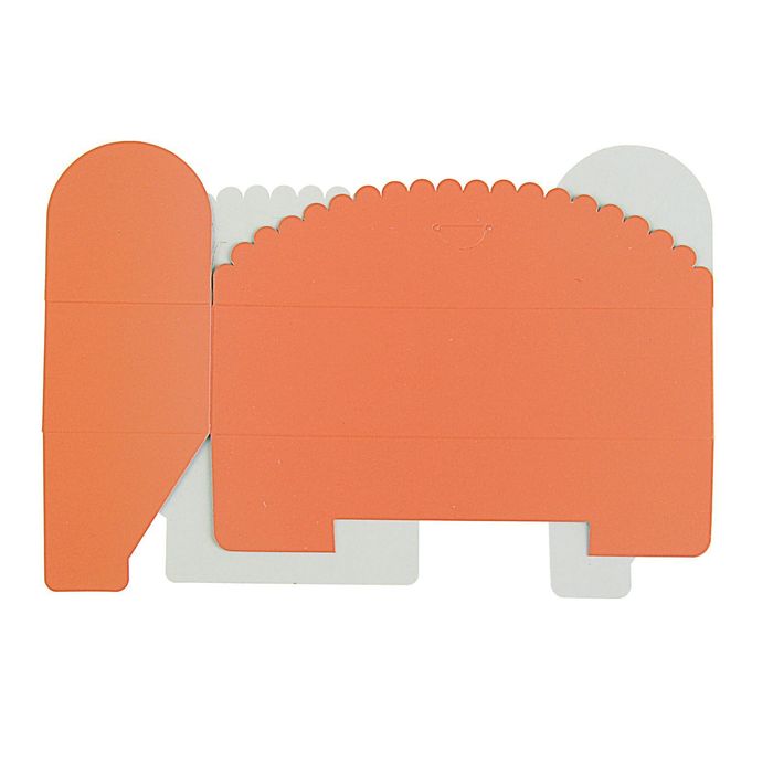 Коробка для сладостей 21 х 7 х 5,5 см, морковный