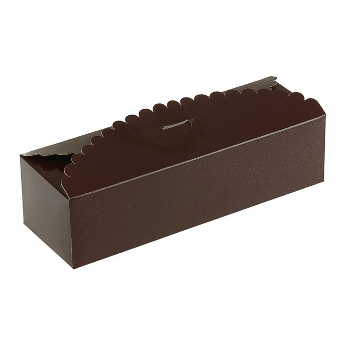 Коробка для сладостей 21 х 7 х 5,5 см, шоколадный