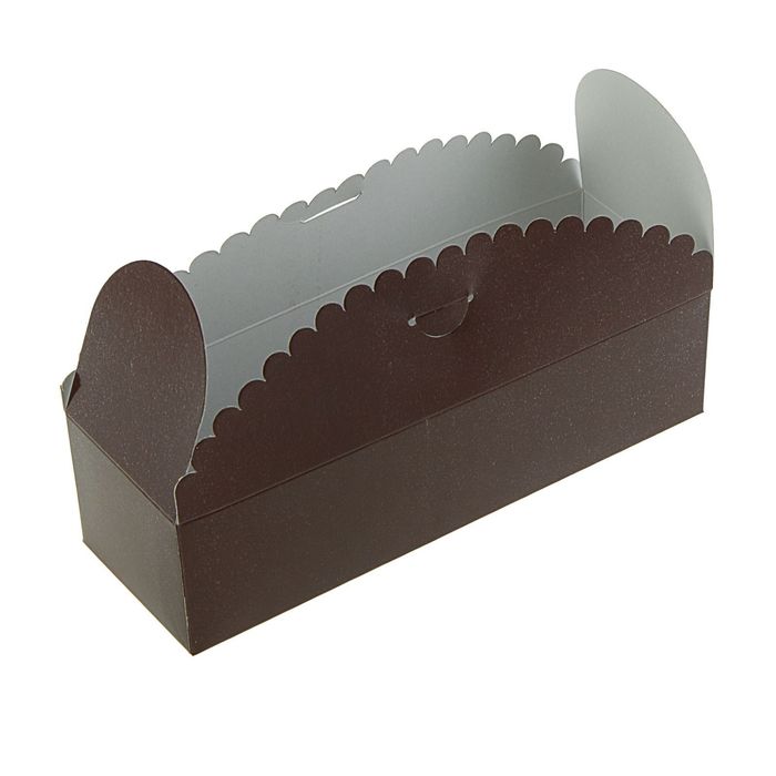 Коробка для сладостей 21 х 7 х 5,5 см, шоколадный