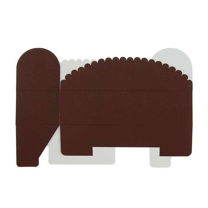 Коробка для сладостей 21 х 7 х 5,5 см, шоколадный