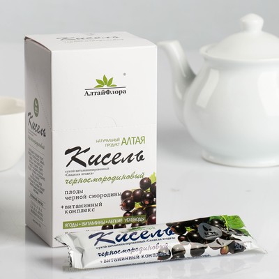 Кисель черносмородиновый (стик) 20 г