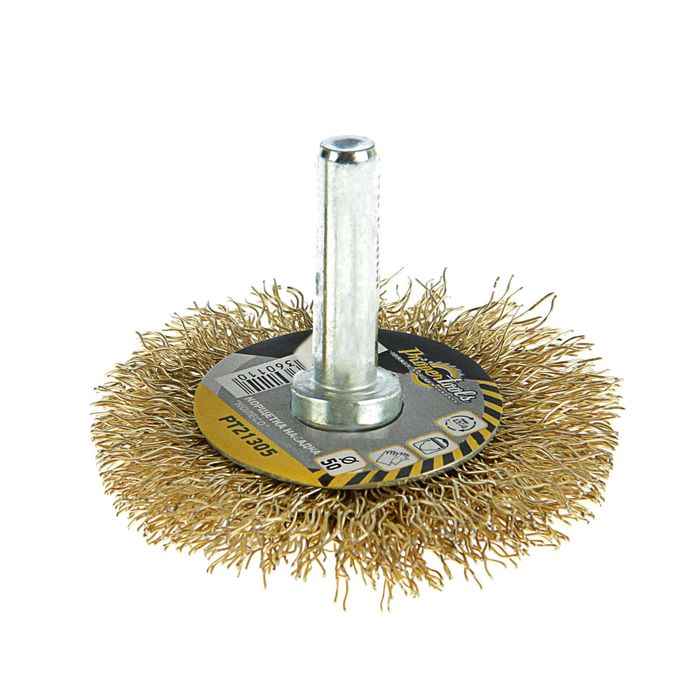 Корщетка насадка Propertools "Колесо", для дрели, 50 мм