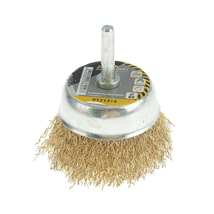 Корщетка насадка Propertools "Чашка", для дрели, 60 мм