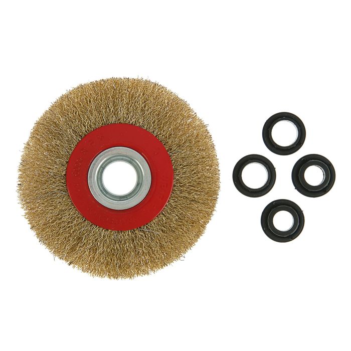 Корщетка Propertools Propertools "Колесо", для заточных станков, 125 мм