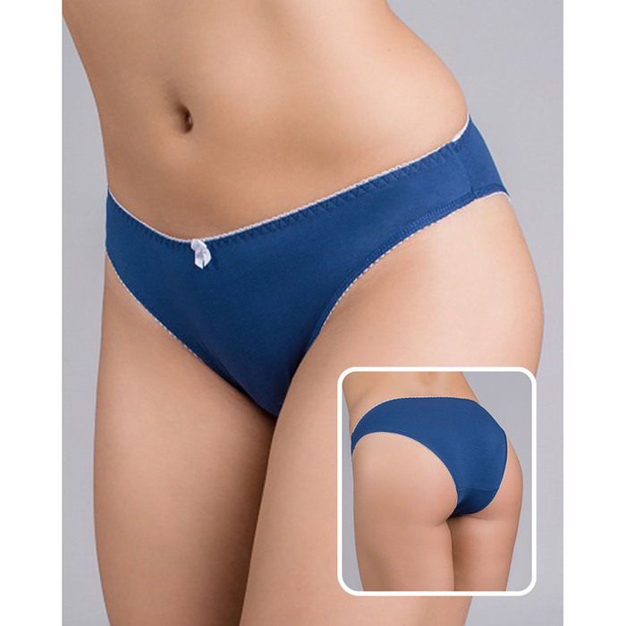 Трусы женские слипы Т-02 цвет индиго, р-р 46