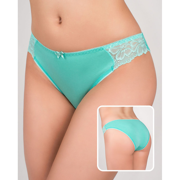 Трусы женские слипы Т-05 цвет ментол, р-р 48
