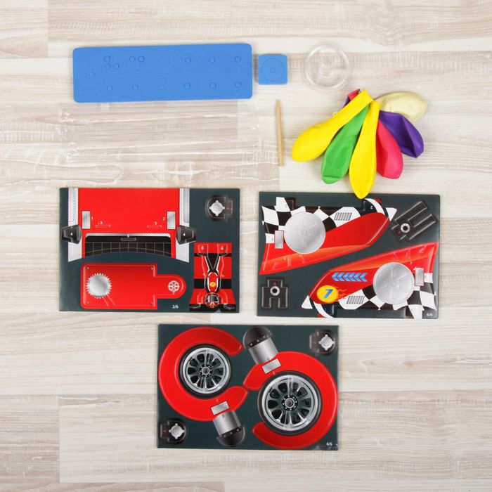 Набор французских опытов "Реактивный гонщик"