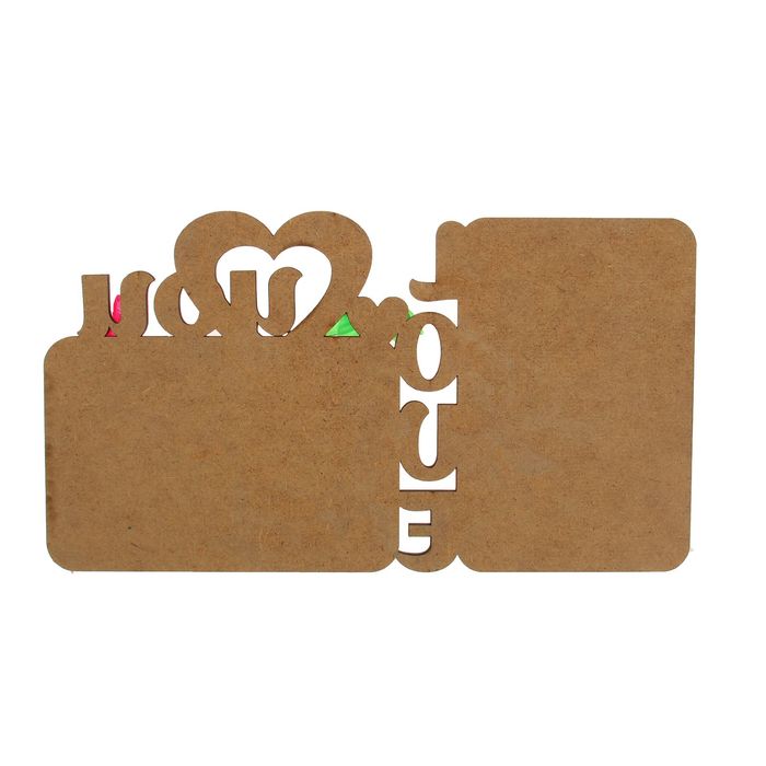 Фоторамка на 2 фото 9,5х15 см I love you