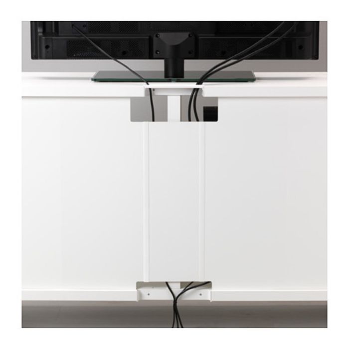 Тумба под ТВ, цвет белый БЕСТО