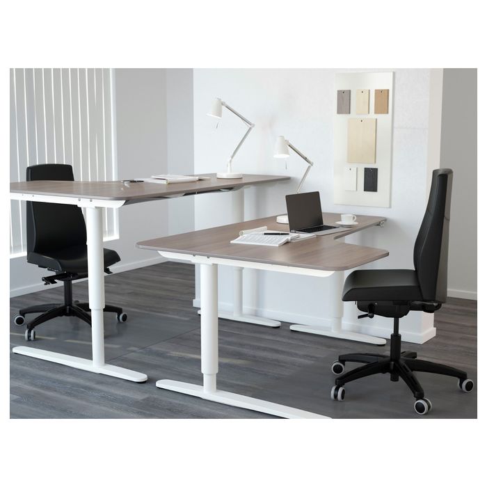 Столешница с вырезом, левая, цвет серый БЕКАНТ