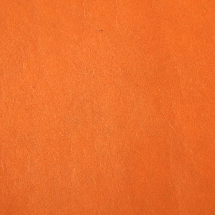 Бумага ручной работы, Dokmai, гладкая, оранжевый, 65 х 125 см