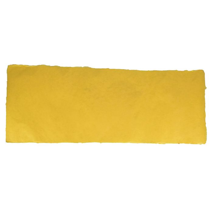 Бумага ручной работы, Dokmai, гладкая, шафран, 65 х 125 см