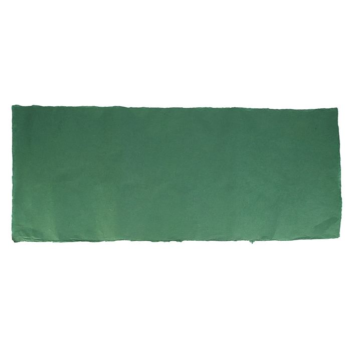 Бумага ручной работы, Dokmai, гладкая, тёмно-зелёный, 65 х 125 см