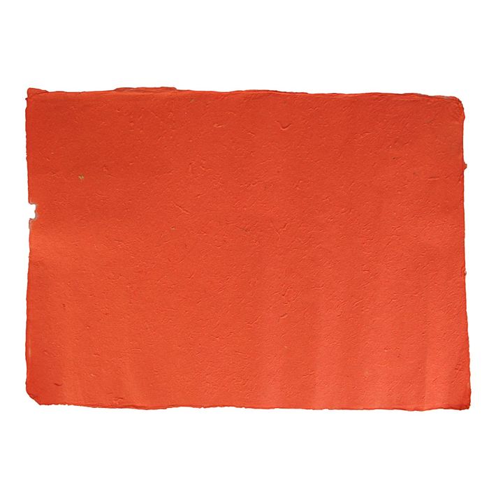 Бумага ручной работы, объемная, лососевый, 50 х 80 см