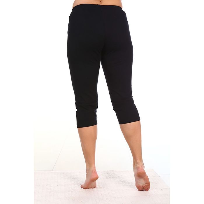 Бриджи женские БК114 цвет чёрный, р-р 48