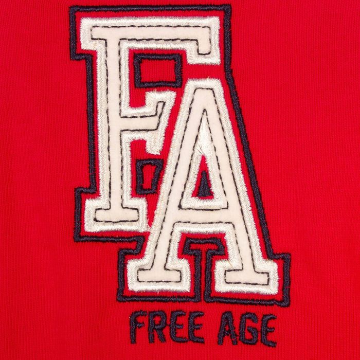 Джемпер (толстовка) для девочки, рост 110 см, цвет фуксия/светлый меланж