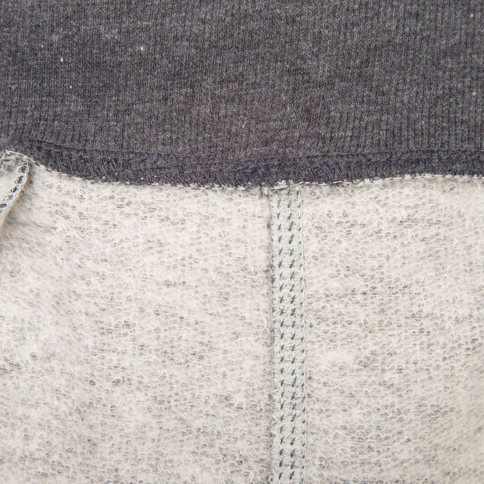 Брюки спортивные для девочки, рост 122 см, цвет серый меланж