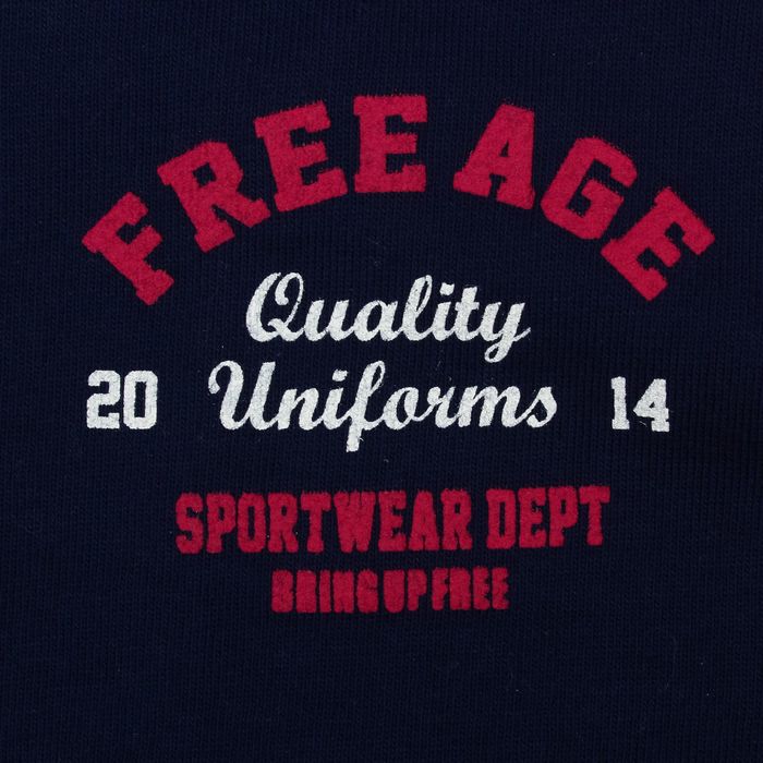 Джемпер (толстовка) для девочки, рост 98 см, цвет тёмно-синий/фуксия