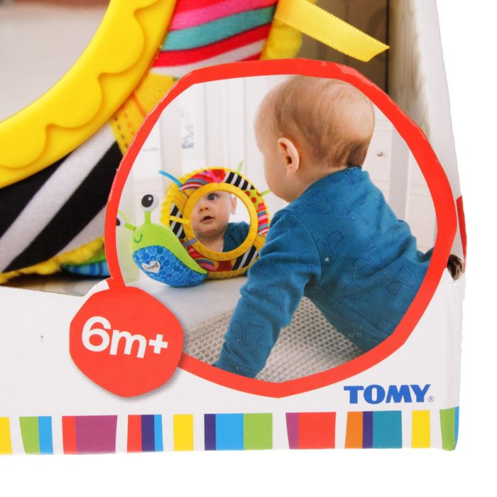 Развивающая игрушка «Улитка Мишель» с зеркальцем