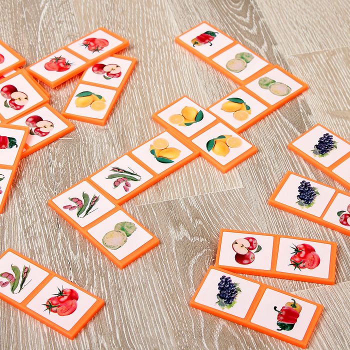 Домино "Овощи и фрукты"