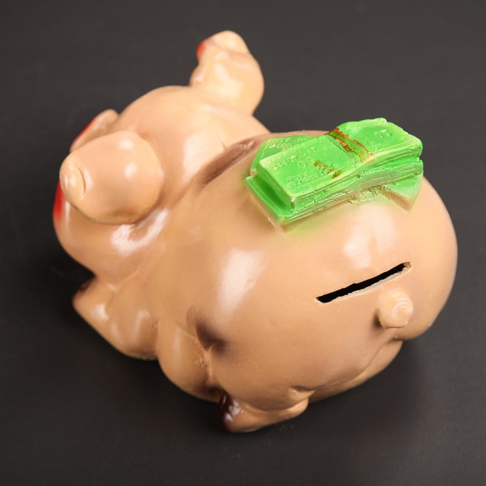 Копилка "Поросенок с долларом"