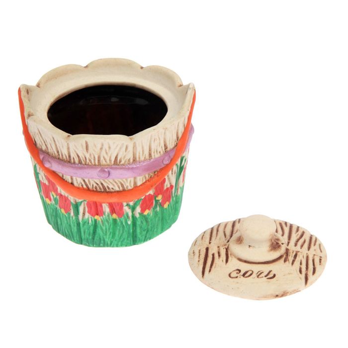 Ведро для сыпучих "Соль и сахар", среднее