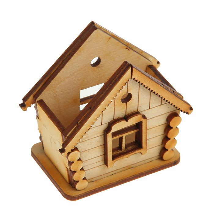 Держатель для зубочисток для декора "Домик" 7х6х4 см