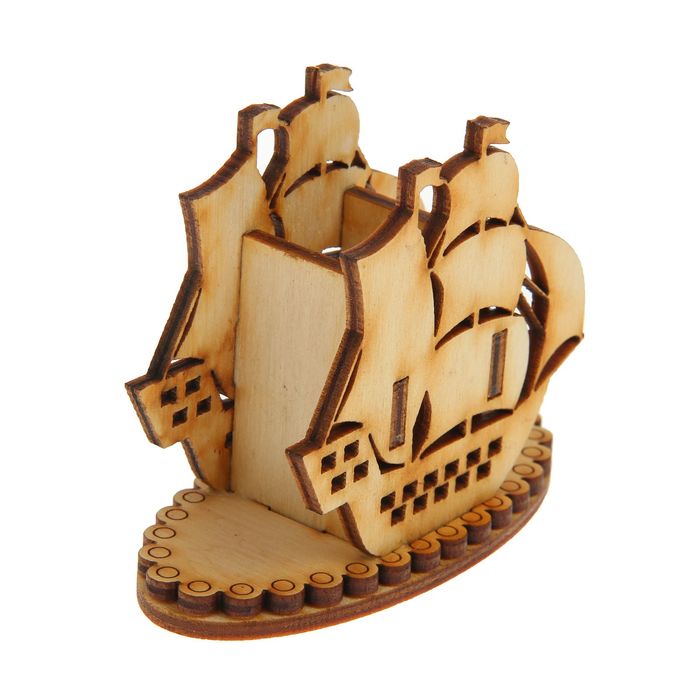 Держатель для зубочисток для декора "Фрегат" 8х6,5х4 см